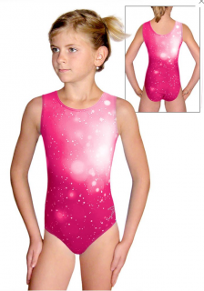 Gymnastický dres D37r t207 růžová