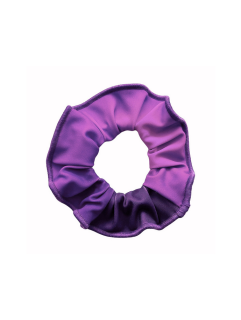 Gumička do vlasů - scrunchie - t180 růžovofialová